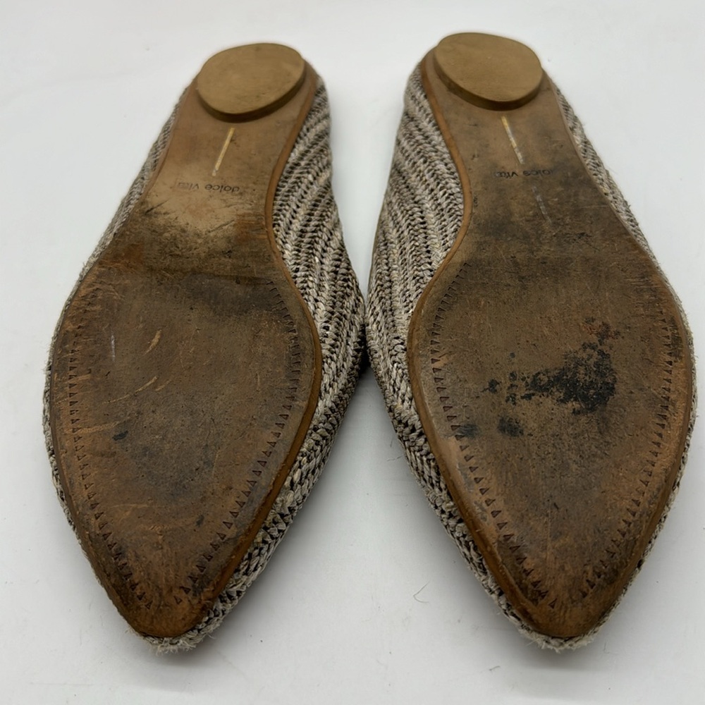 Dolce Vita Tan Poiny Slip On Mule Size 7 CM7397B - Picture 5 of 6